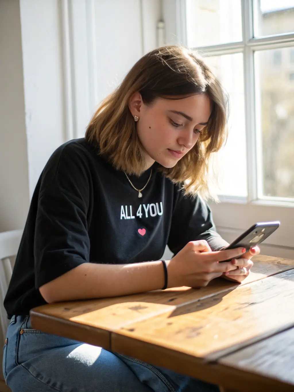 A student working on a mobile app interface on a tablet, illustrating the mobile app development course at discoursebox.site.